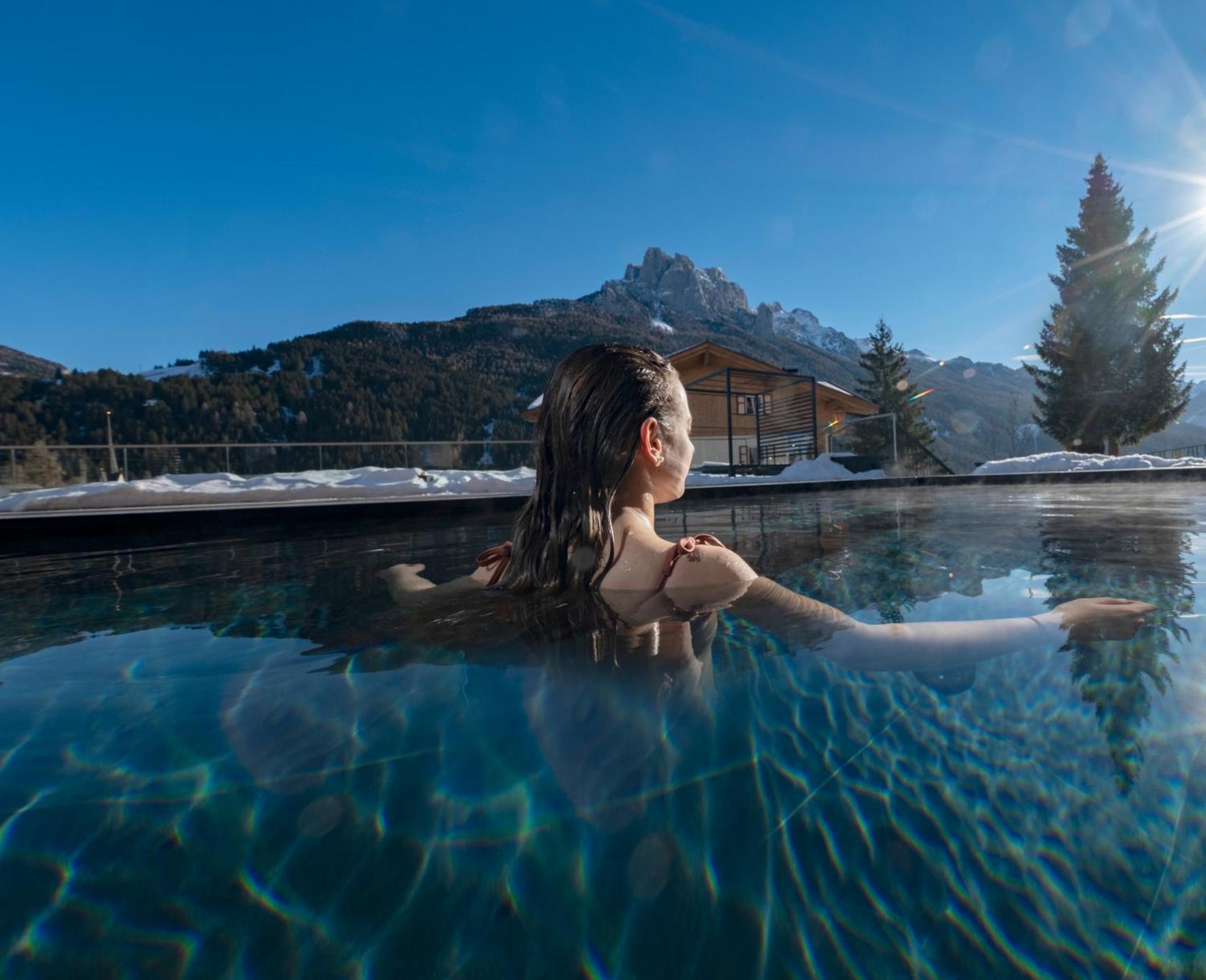 Ciampedie Luxury Alpine Spa Hotel Vigo di Fassa Buitenkant foto